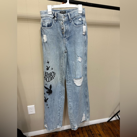 Playboy Wide Leg Jeans - Picture 2 of 11